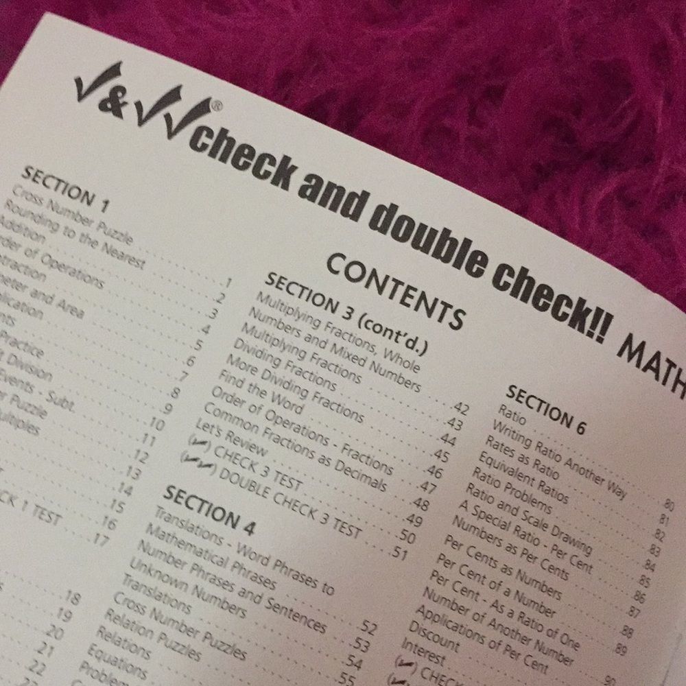 Math 7 basic skills workbook .. 120 pages - Picture 3 of 3